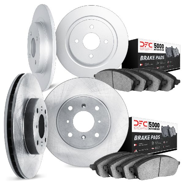 1981 Nissan Maxima Disc Brake Kit - Front and Rear (Dynamic Friction)