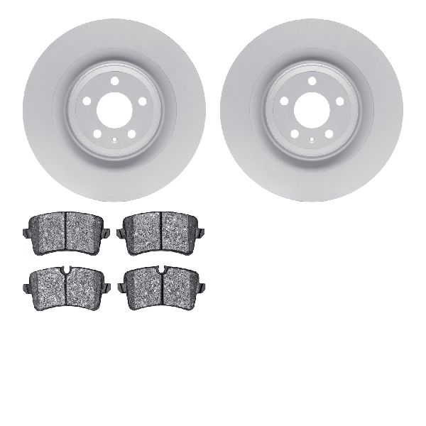 2015-2018 Audi A8 Quattro Disc Brake Kit - Rear (Dynamic Friction)