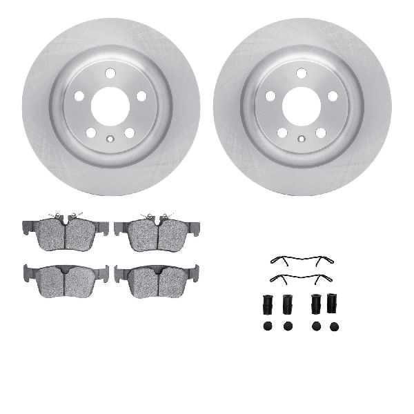 2018-2021 Volvo XC60 Disc Brake Kit - Rear (Dynamic Friction)
