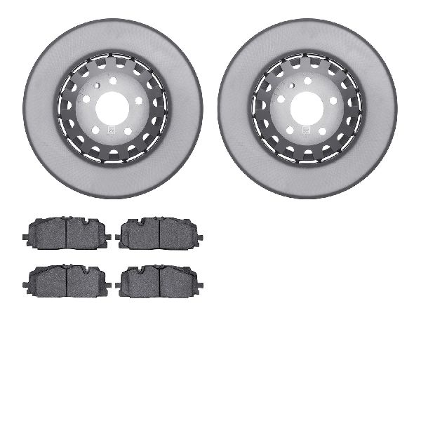 2017-2021 Audi Q7 Disc Brake Kit - Front (Dynamic Friction)
