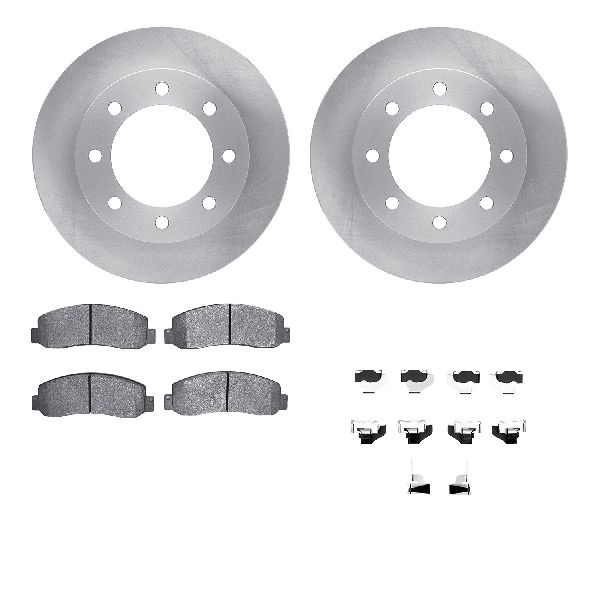 2005-2011 Ford F-350 Super Duty Disc Brake Kit - Front (Dynamic Friction)