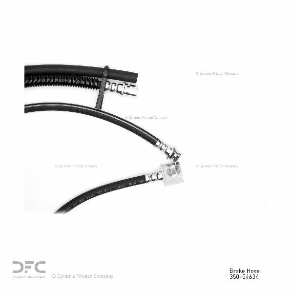 2009-2014 Ford E-250 Brake Hydraulic Hose - Rear Left (Dynamic Friction)