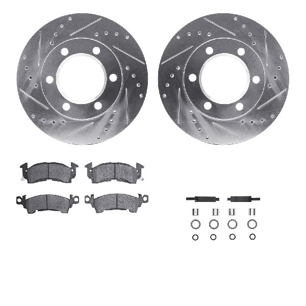 1971-1991 Chevrolet Blazer Disc Brake Kit - Front (Dynamic Friction)
