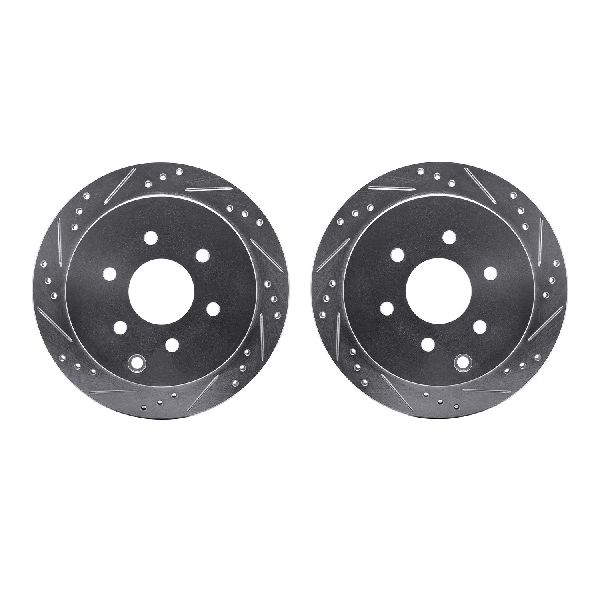 2009-2012 Suzuki Equator Disc Brake Rotor Set - Rear (Dynamic Friction)