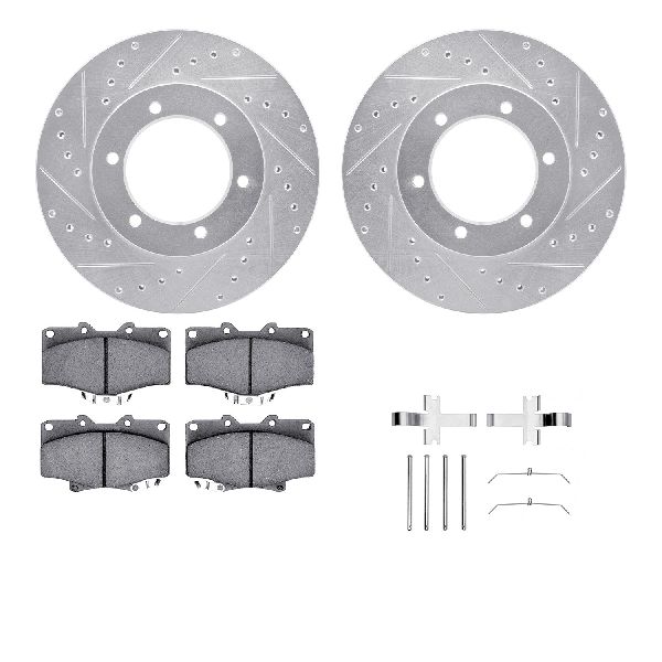 1991-1995 Toyota 4Runner Disc Brake Kit - Front (Dynamic Friction)