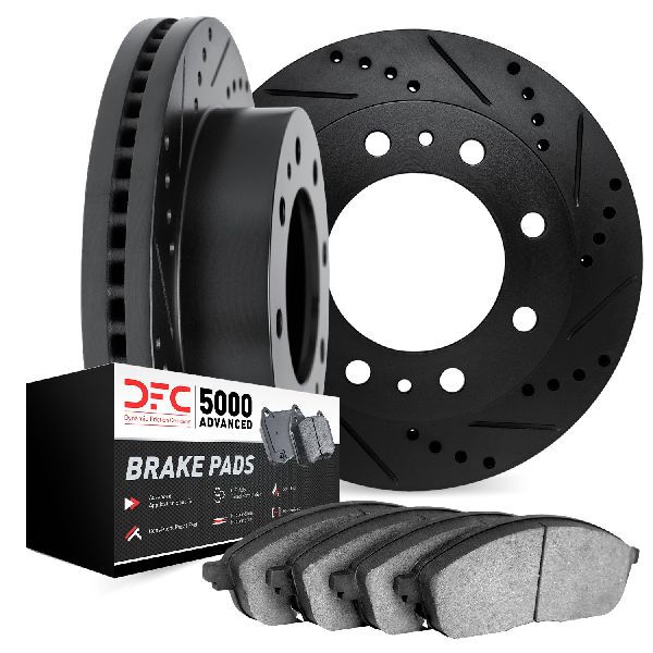 1986-1991 Ford E-350 Econoline Disc Brake Kit - Front (Dynamic Friction)