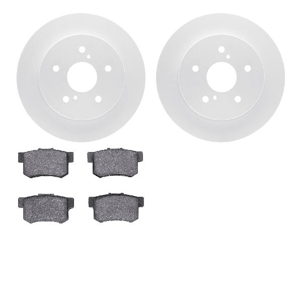 2010-2013 Suzuki Kizashi Disc Brake Kit - Rear (Dynamic Friction)