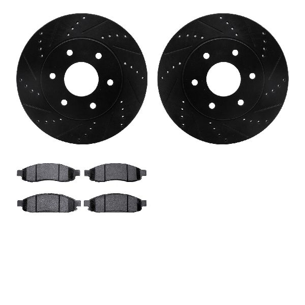 2004 INFINITI QX56 Disc Brake Kit - Front (Dynamic Friction)