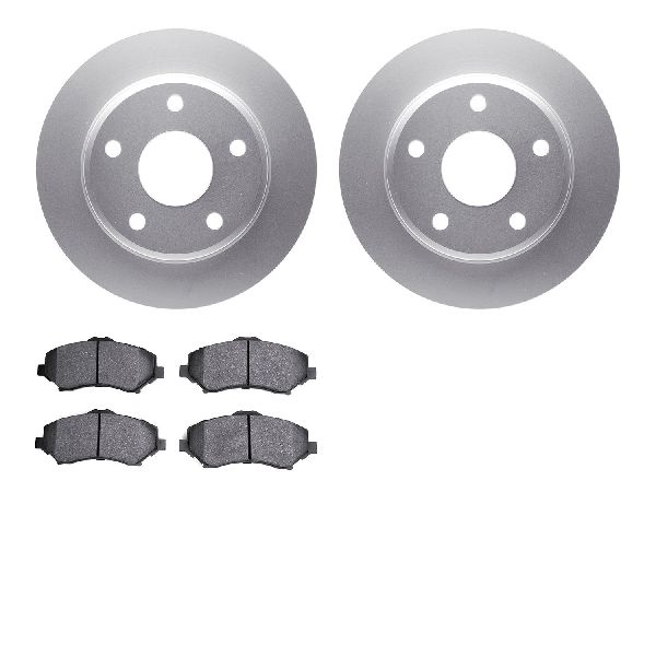 2009-2016 Dodge Grand Caravan Disc Brake Kit - Front (Dynamic Friction)