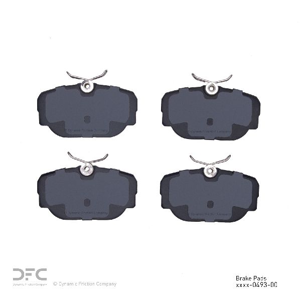 1987-1993 Saab 900 Disc Brake Pad Set - Front (Dynamic Friction)