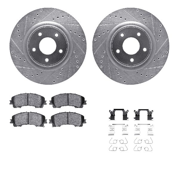 2014-2019 Nissan Rogue Disc Brake Kit - Front (Dynamic Friction)