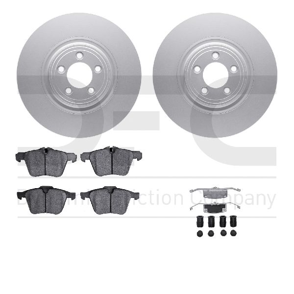 2014-2021 Jaguar F-Type Disc Brake Kit - Front (Dynamic Friction)