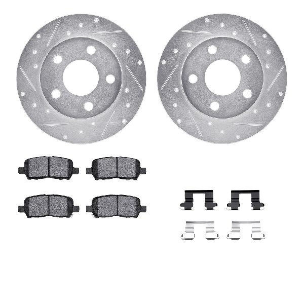 2005-2009 Buick Allure Disc Brake Kit - Rear (Dynamic Friction)