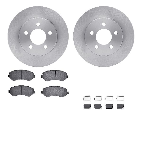 2002-2007 Jeep Liberty Disc Brake Kit - Front (Dynamic Friction)
