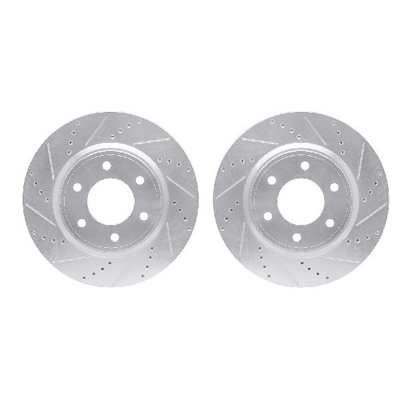 2011-2013 INFINITI QX56 Disc Brake Rotor Set - Front (Dynamic Friction)