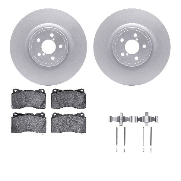 2017-2020 Subaru BRZ Disc Brake Kit - Front (Dynamic Friction)