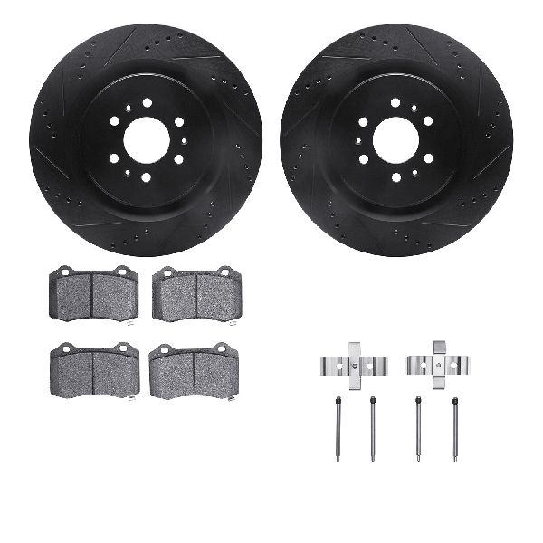 2006-2011 Cadillac STS Disc Brake Kit - Rear (Dynamic Friction)