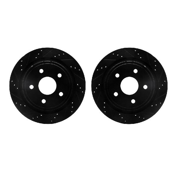 2002-2010 Dodge Ram 1500 Disc Brake Rotor Set - Rear (Dynamic Friction)
