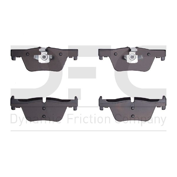 2014-2015 BMW 428i Disc Brake Pad Set - Rear (Dynamic Friction)