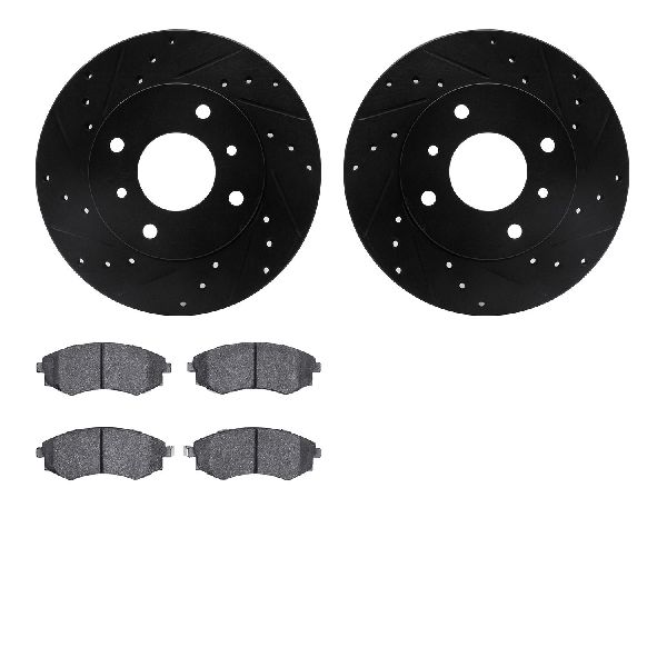 1991-1996 INFINITI G20 Disc Brake Kit - Front (Dynamic Friction)