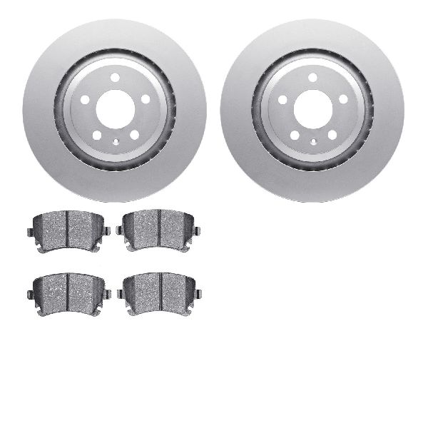 2007-2011 Audi S6 Disc Brake Kit - Rear (Dynamic Friction)