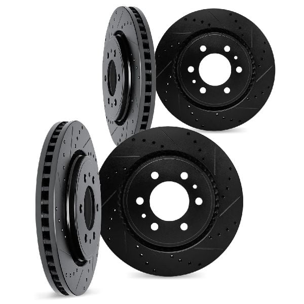 2007-2020 Chevrolet Tahoe Disc Brake Rotor Set - Front and Rear (Dynamic Friction)
