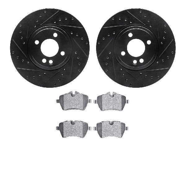 2002-2006 Mini Cooper Disc Brake Kit - Front (Dynamic Friction)