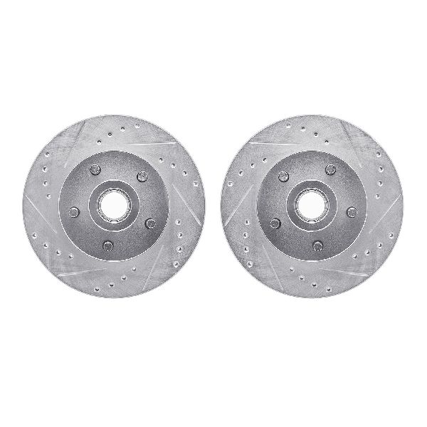 1973-1976 Dodge Charger Disc Brake Rotor Set - Front (Dynamic Friction)