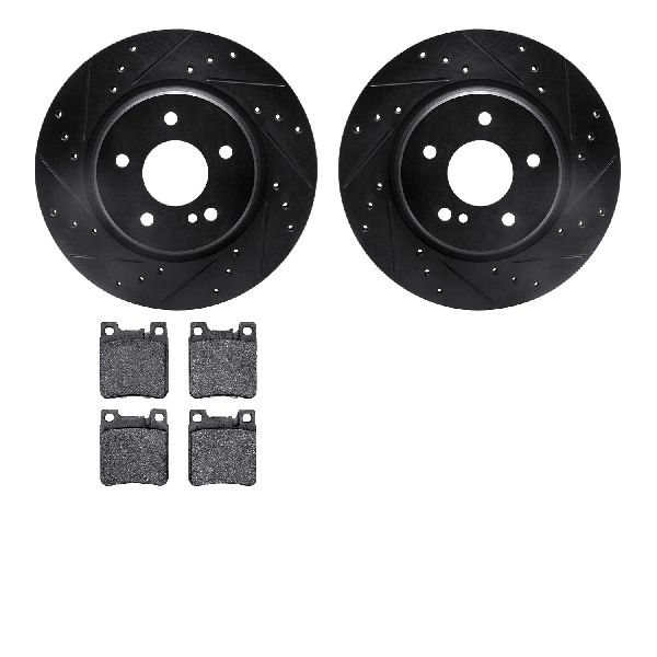 2006-2007 Mercedes-Benz C350 Disc Brake Kit - Rear (Dynamic Friction)