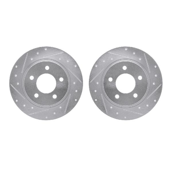 2004-2013 Mazda 3 Disc Brake Rotor Set - Rear (Dynamic Friction)