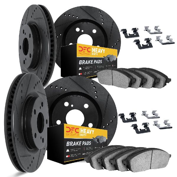 2003-2011 Mercury Grand Marquis Disc Brake Kit - Front and Rear (Dynamic Friction)