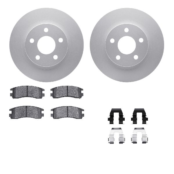 2000-2005 Cadillac DeVille Disc Brake Kit - Rear (Dynamic Friction)