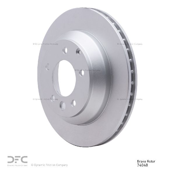 2007-2015 Audi Q7 Disc Brake Rotor - Rear (Dynamic Friction)