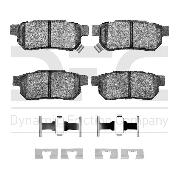 1990-2001 Acura Integra Disc Brake Pad Set - Rear (Dynamic Friction)