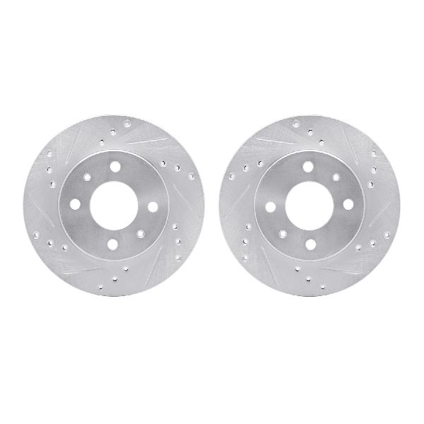 1986-1994 Nissan Sentra Disc Brake Rotor Set - Front (Dynamic Friction)