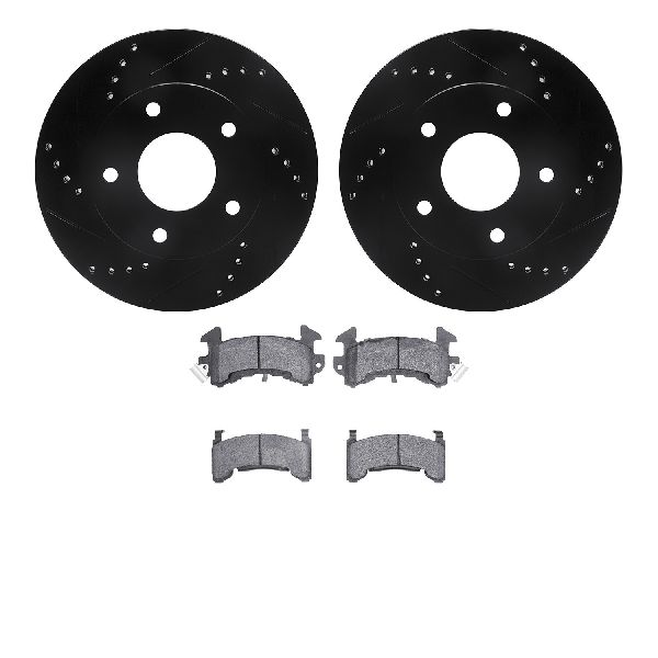 1979-1985 Cadillac Eldorado Disc Brake Kit - Rear (Dynamic Friction)