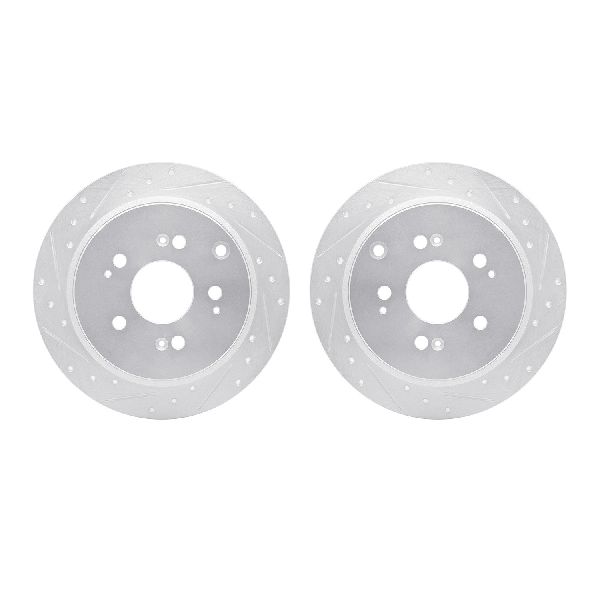 2005-2010 Honda Odyssey Disc Brake Rotor Set - Rear (Dynamic Friction)