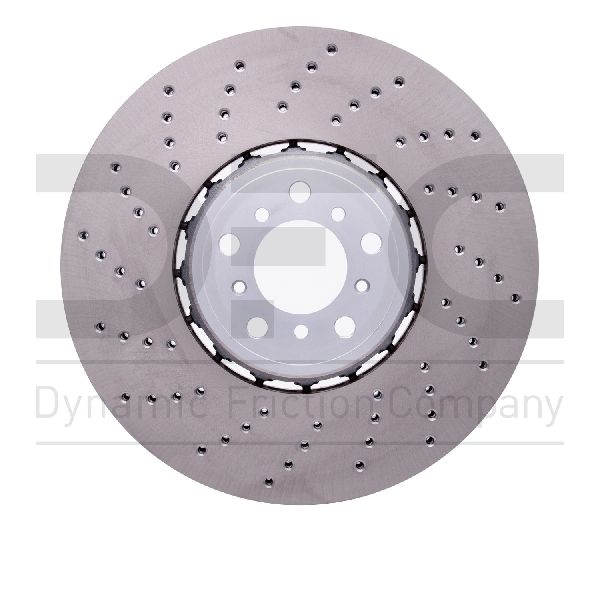 2015-2019 BMW X6 Disc Brake Rotor - Front Left (Dynamic Friction)