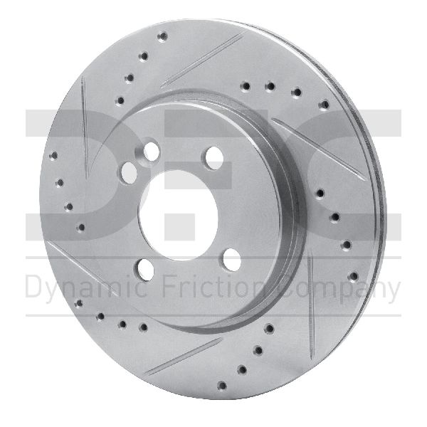2002-2008 Mini Cooper Disc Brake Rotor - Front Left (Dynamic Friction)