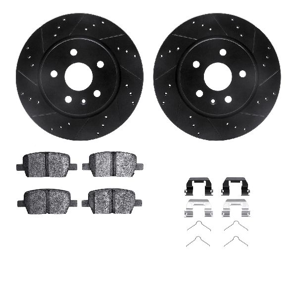 2017-2021 Chevrolet Camaro Disc Brake Kit - Rear (Dynamic Friction)