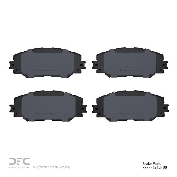 2008-2014 Scion xD Disc Brake Pad Set - Front (Dynamic Friction)
