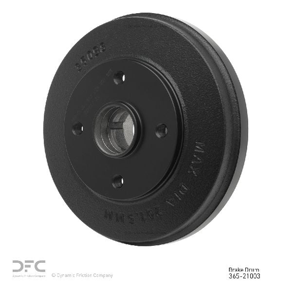 2001-2002 Kia Rio Brake Drum - Rear (Dynamic Friction)