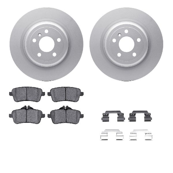 2012-2015 Mercedes-Benz ML350 Disc Brake Kit - Rear (Dynamic Friction)
