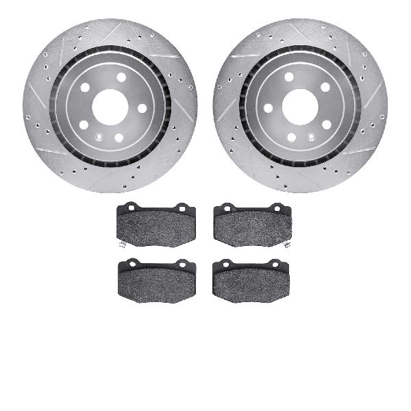 2016-2022 Chevrolet Camaro Disc Brake Kit - Rear (Dynamic Friction)