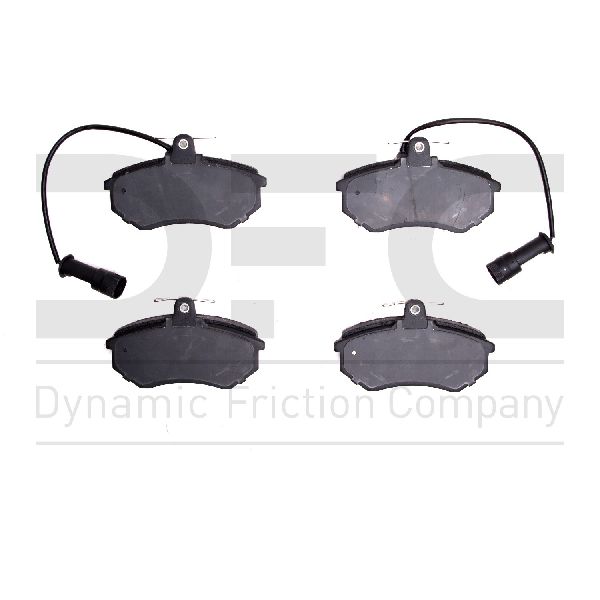 1989-1991 Audi 100 Quattro Disc Brake Pad Set - Front (Dynamic Friction)