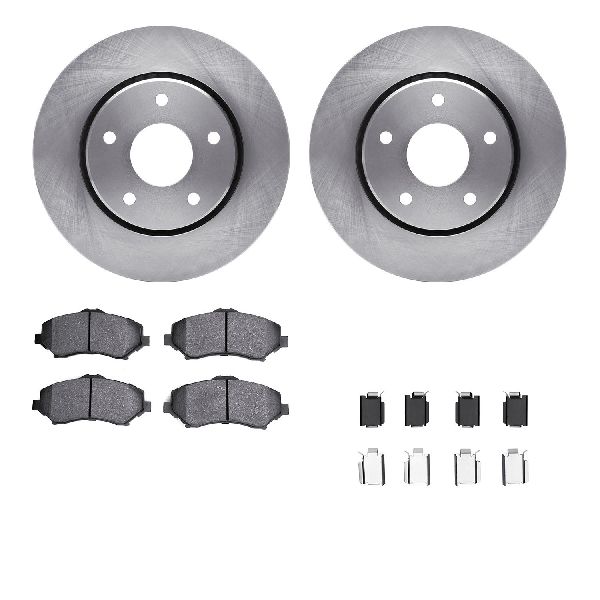2009-2013 Dodge Journey Disc Brake Kit - Front (Dynamic Friction)