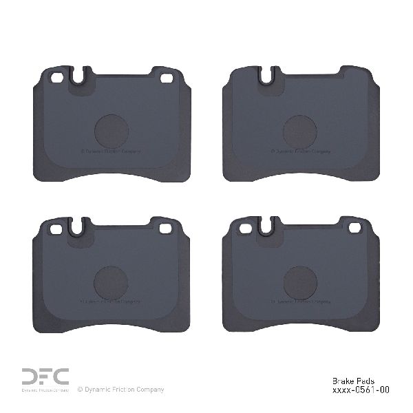 1994-2002 Mercedes-Benz SL600 Disc Brake Pad Set - Front (Dynamic Friction)
