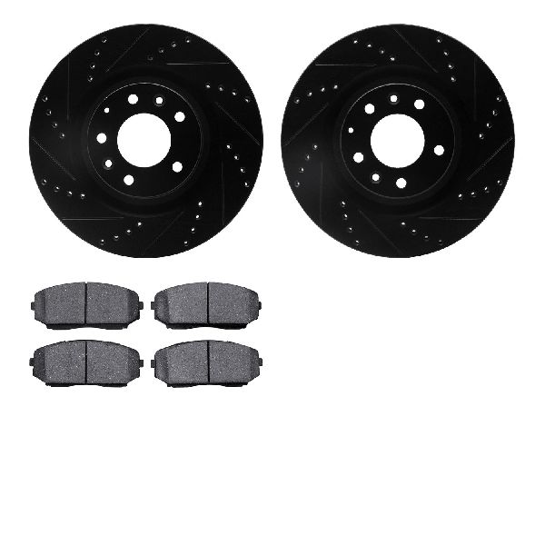 2007-2015 Mazda CX-9 Disc Brake Kit - Front (Dynamic Friction)
