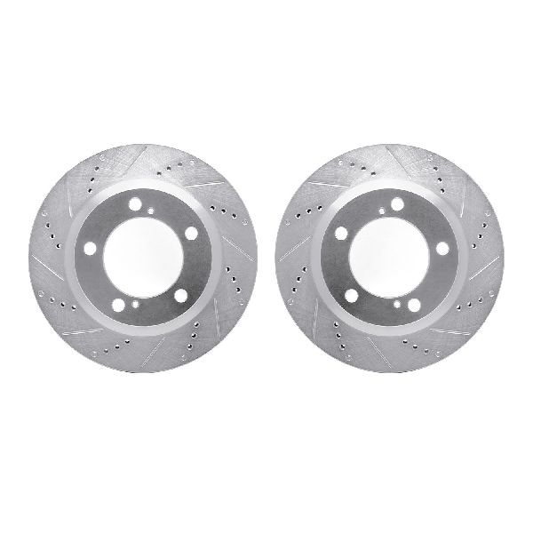 2008-2015 Lexus LX570 Disc Brake Rotor Set - Front (Dynamic Friction)