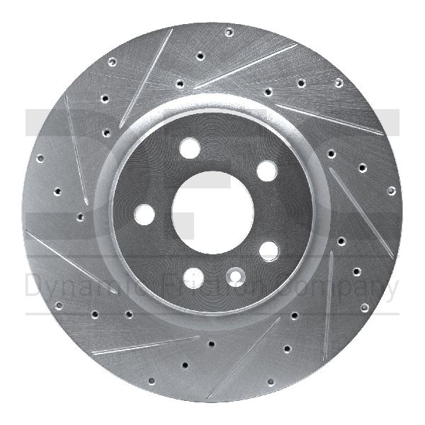 2016-2021 Tesla X Disc Brake Rotor - Front Left (Dynamic Friction)